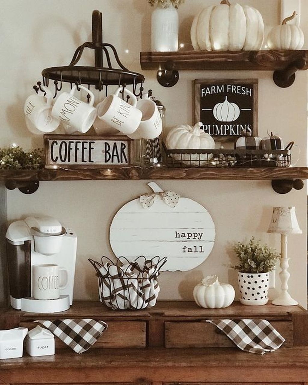 Fantastic DIY Coffee Bar Ideas For Your Home 17