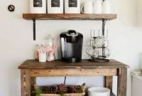 Fantastic DIY Coffee Bar Ideas For Your Home 22