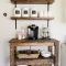 Fantastic DIY Coffee Bar Ideas For Your Home 22