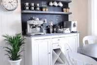 Fantastic DIY Coffee Bar Ideas For Your Home 24