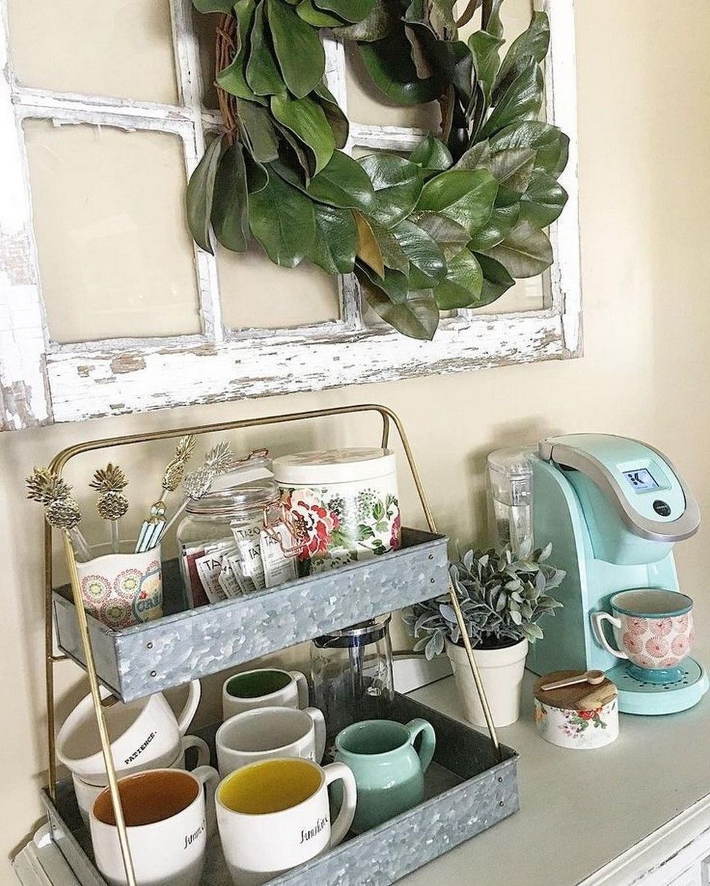 Fantastic DIY Coffee Bar Ideas For Your Home 30