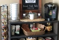 Fantastic DIY Coffee Bar Ideas For Your Home 36