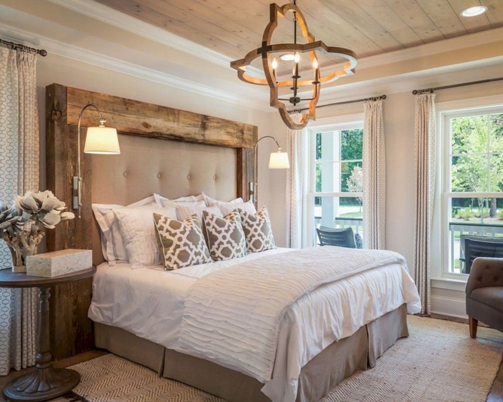 Gorgeous Farmhouse Bedroom Remodel Ideas On A Budget 18