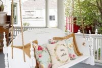 Impressive Porch Swing Ideas To Get Comfort In Relaxing 04