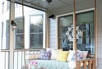 Impressive Porch Swing Ideas To Get Comfort In Relaxing 07