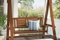 Impressive Porch Swing Ideas To Get Comfort In Relaxing 11