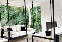 Impressive Porch Swing Ideas To Get Comfort In Relaxing 13