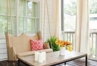Impressive Porch Swing Ideas To Get Comfort In Relaxing 21
