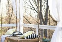 Impressive Porch Swing Ideas To Get Comfort In Relaxing 26