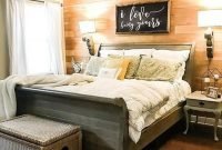 Modern Rustic Master Bedroom Design Ideas 16