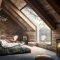 Modern Rustic Master Bedroom Design Ideas 48
