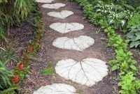Newest Stepping Stone Pathway Ideas For Your Garden 09