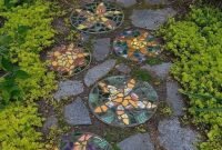 Newest Stepping Stone Pathway Ideas For Your Garden 12