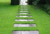 Newest Stepping Stone Pathway Ideas For Your Garden 14