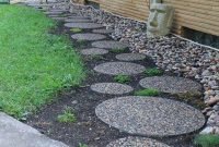 Newest Stepping Stone Pathway Ideas For Your Garden 16