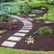 Newest Stepping Stone Pathway Ideas For Your Garden 22