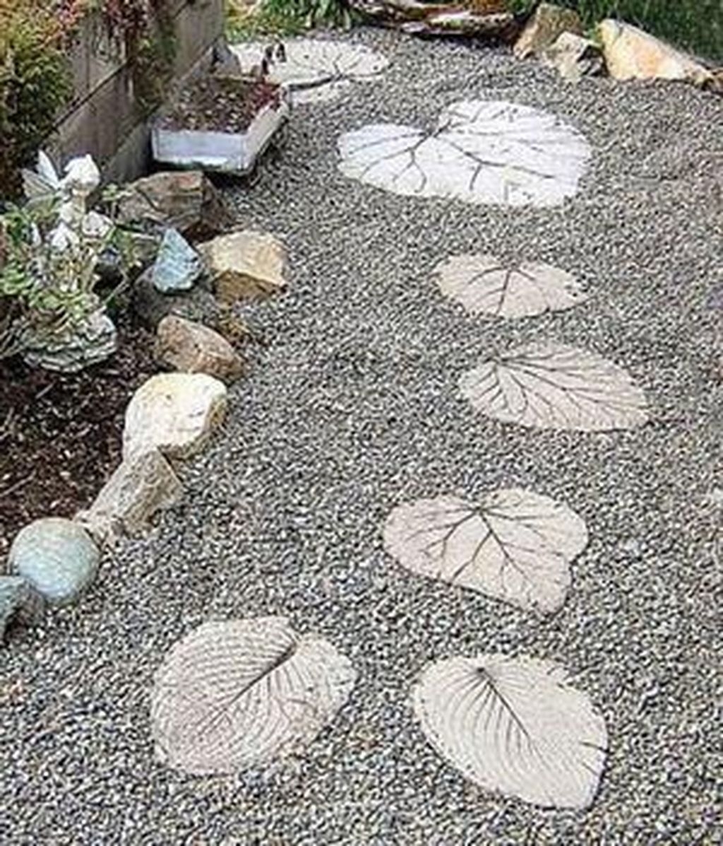 Newest Stepping Stone Pathway Ideas For Your Garden 34