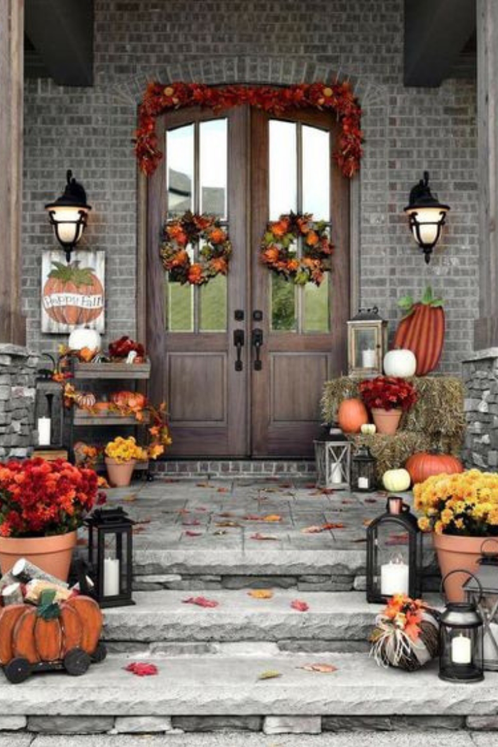 Perfect Fall Outdoor Decoration For Your Inspiration 01