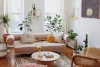 Rustic Living Room Decoration Ideas With Bohemian Style 04