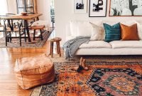 Rustic Living Room Decoration Ideas With Bohemian Style 05