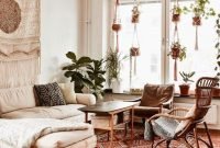 Rustic Living Room Decoration Ideas With Bohemian Style 10