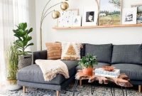 Rustic Living Room Decoration Ideas With Bohemian Style 14