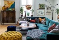 Rustic Living Room Decoration Ideas With Bohemian Style 21
