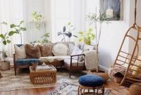 Rustic Living Room Decoration Ideas With Bohemian Style 24