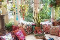 Rustic Living Room Decoration Ideas With Bohemian Style 37