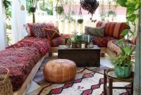 Rustic Living Room Decoration Ideas With Bohemian Style 41