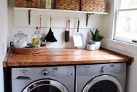 Stunning Small Laundry Room Design Ideas 18