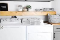 Stunning Small Laundry Room Design Ideas 37