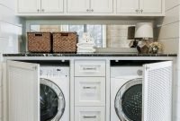 Stunning Small Laundry Room Design Ideas 41
