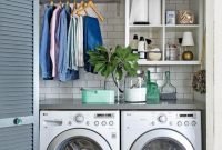 Stunning Small Laundry Room Design Ideas 44