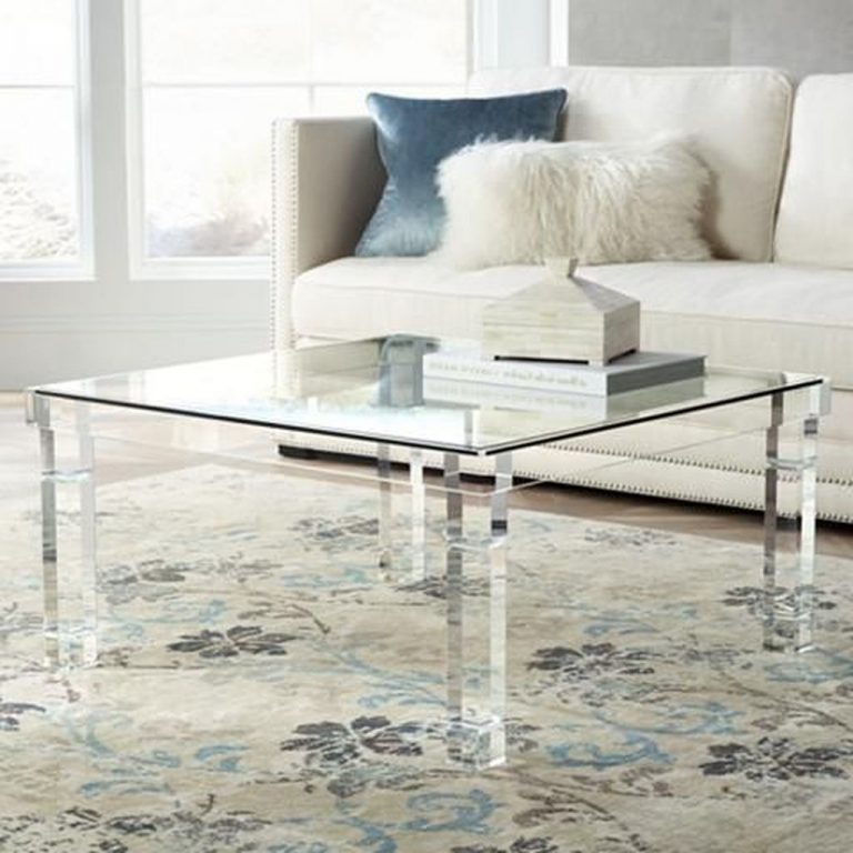 30+ Unique Glass Coffee Table Design Ideas