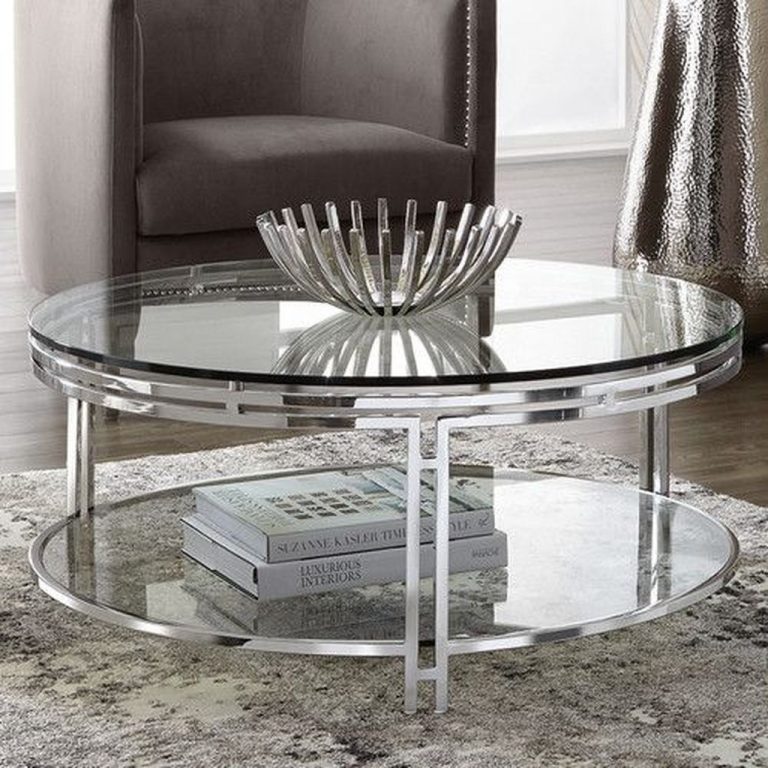 30+ Unique Glass Coffee Table Design Ideas
