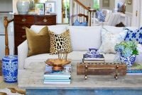 Adorable Colorful Pillow Ideas For Cozy Living Room 11
