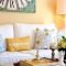 Adorable Colorful Pillow Ideas For Cozy Living Room 42