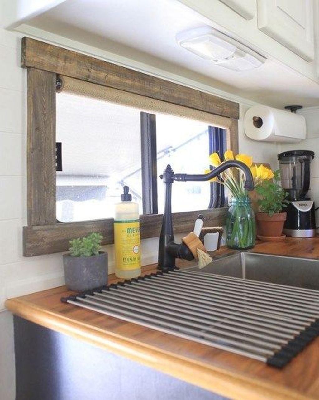 Best RV Kitchen Storage Ideas For Cozy Cook When The Camping 36