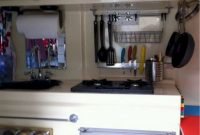 Best RV Kitchen Storage Ideas For Cozy Cook When The Camping 37