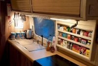 Best RV Kitchen Storage Ideas For Cozy Cook When The Camping 47