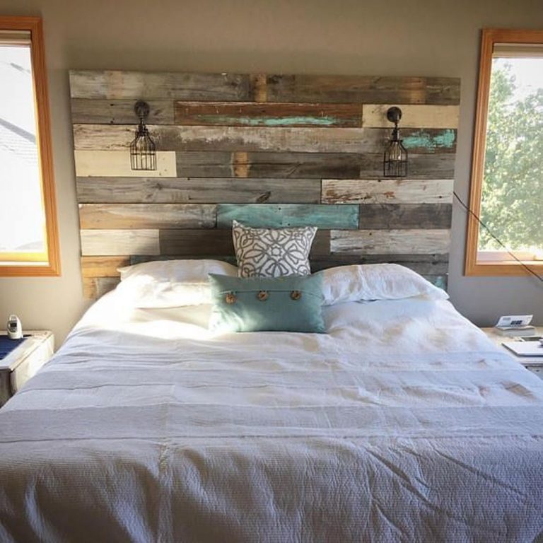 30+ Creative DIY Bedroom Headboard To Make It More Comfortable LOVAHOMY