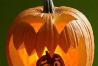 Cute Halloween Pumpkin Decoration Ideas For More Fun 16