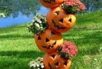 Cute Halloween Pumpkin Decoration Ideas For More Fun 29