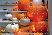 Cute Halloween Pumpkin Decoration Ideas For More Fun 32