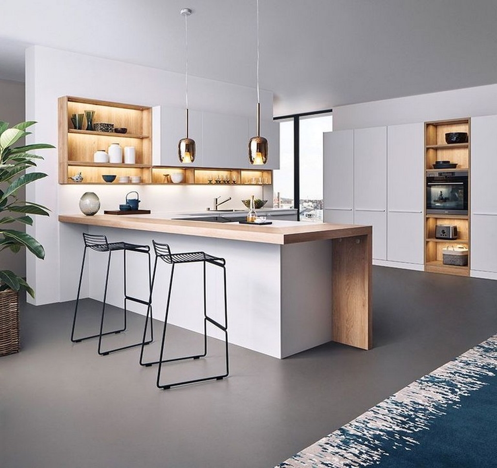 Elegant Modern Kitchen Decoration Ideas That Trend For 2019 27