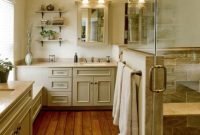 Outstanding Bathroom Design With Stunning Wood Shades 12