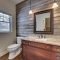 Outstanding Bathroom Design With Stunning Wood Shades 39