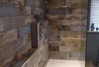 Outstanding Bathroom Design With Stunning Wood Shades 44