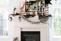 Spooktacular Halloween Mantel Decoration To Scare Away Your Guests 05